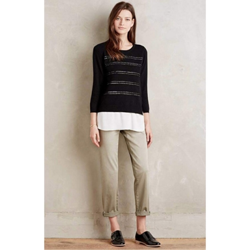Anthropologie Angel of the North Layered Dovie Pullover - Picture 2 of 5